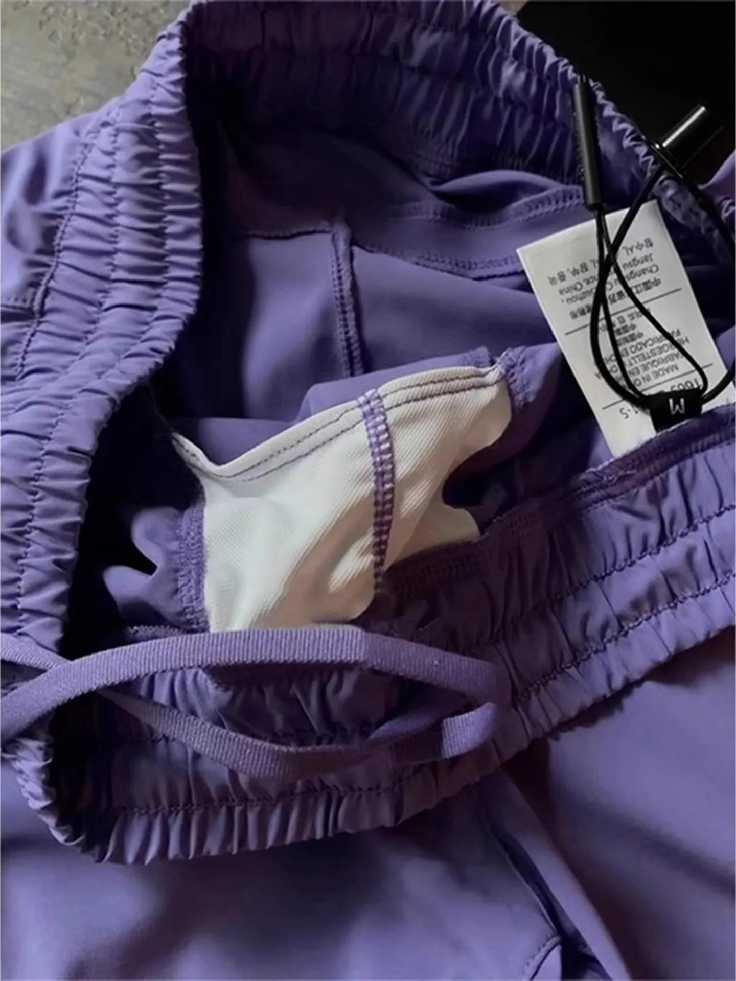 

Lightweight Ice Silk Men's orts Summer American Retro Qui Dry Straight Leg Four-Five Pants Youth Active Leisure Faion