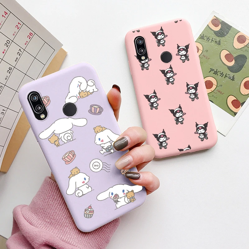 For Huawei P20 2018 P 20 Lite P20 Pro Case Cute kuromi Melody Phone Case Soft TPU Cover Cartoon Sanrio Funda For Huawei P20Lite