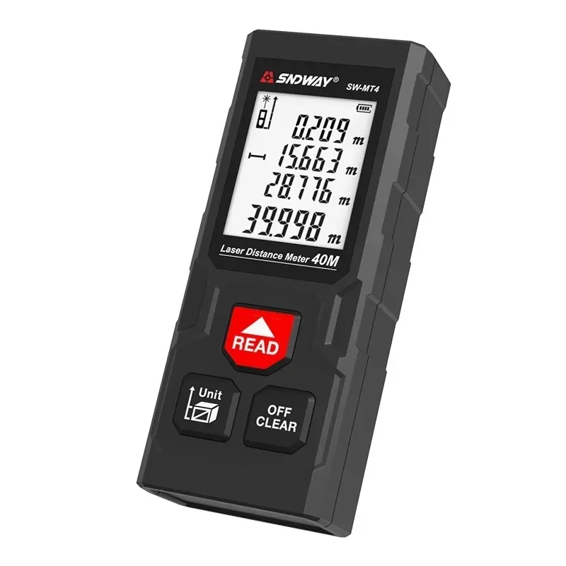 Sndway Anpassbarer 40M Laser-Entfernungsmesser Mini-Distanzmesser Multifunktionales Digitales Laser-Maßband Elektronisch – Detail 5