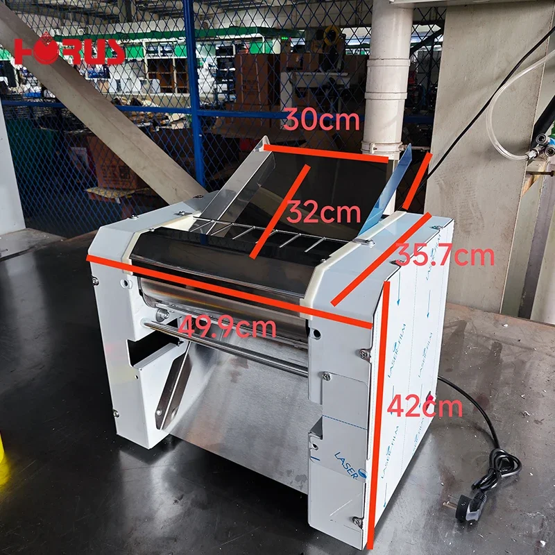 Horus Dough Rolling Sheeting Dough Sheet Press Machine Automatic Stainless Steel Dough Pressing Machine