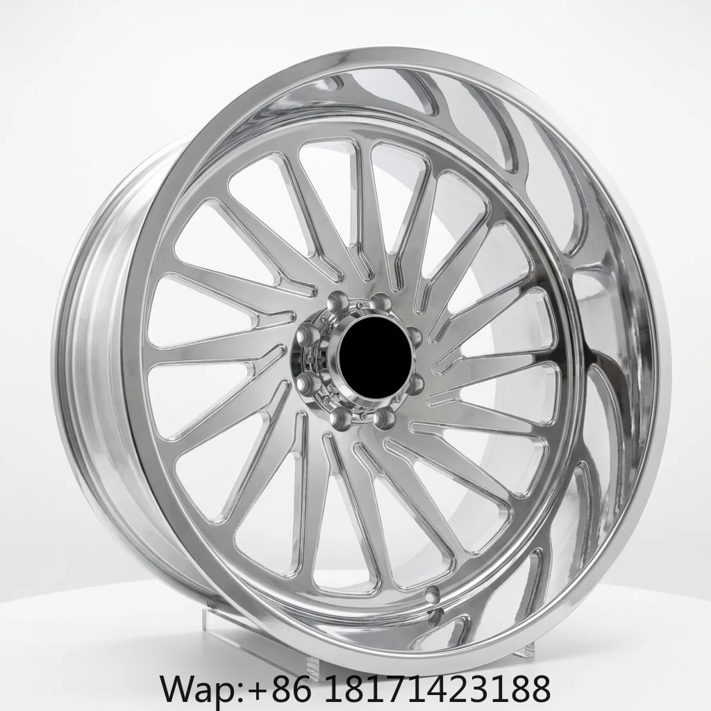 【Hot】High Polish Wheels  Aluminium Alloy 20 Rims Floating Center Caps  Forged Alloy Wheels