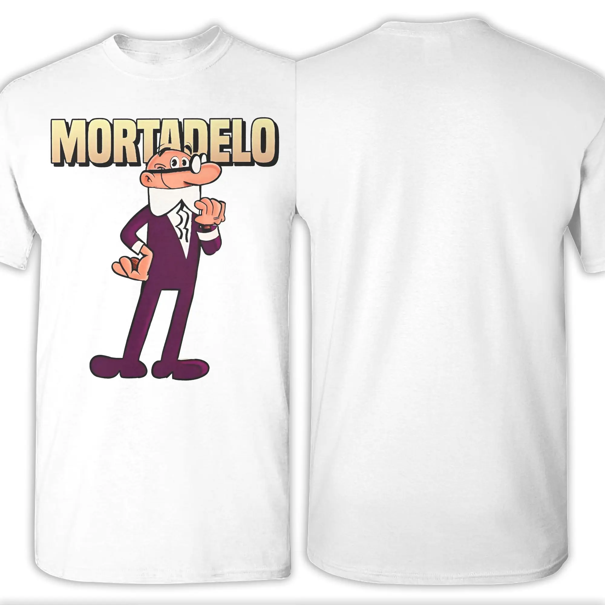 الرجال النساء Mort & Phil Mortadelo y Filemón قميص القطن الجرافيك المطبوعة تي شيرت أعلى الملابس