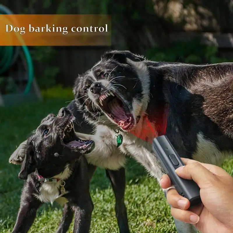 Dog Barking Silencer Portable Dog Trainer 32 Feet Range Rechargeable Device For Indoor & Outdoor Dogs Stops Dog Bad Behavior