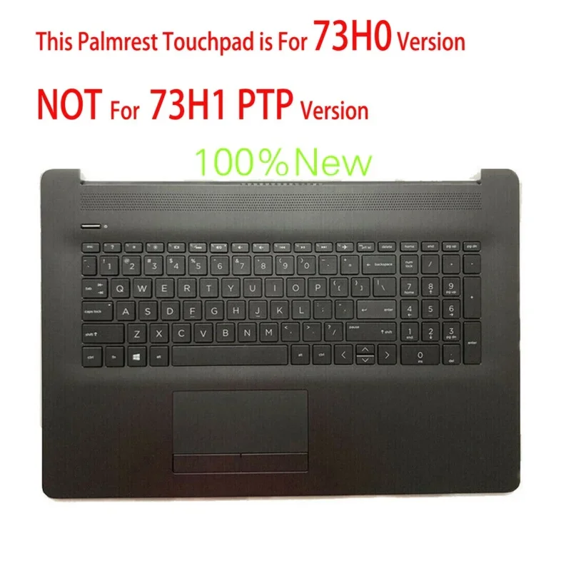 New Palmrest Keyboard & Touchpad For HP 17BY 17-BY 17-CA L22749-001 L22750-001