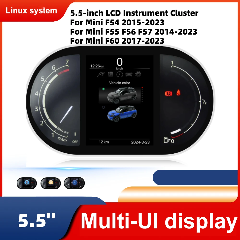 

Цифровая приборная панель (5,5 дюйма) для BMW Mini F-серии F56 F57 F60 F54 F55 2014-2022 гг.