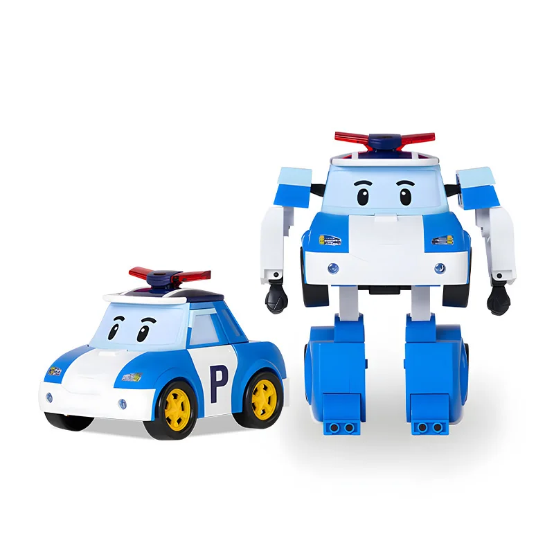 4 inch transformeerbare robot (POLI/ROY/AMBER/HELLY)