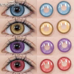 EYESHARE 1pair New Colored Lenses for Eyes Blue Eye Contacts Green Contact Lenses Purple y2k Lenses Brown Gray Color Lens Yearly