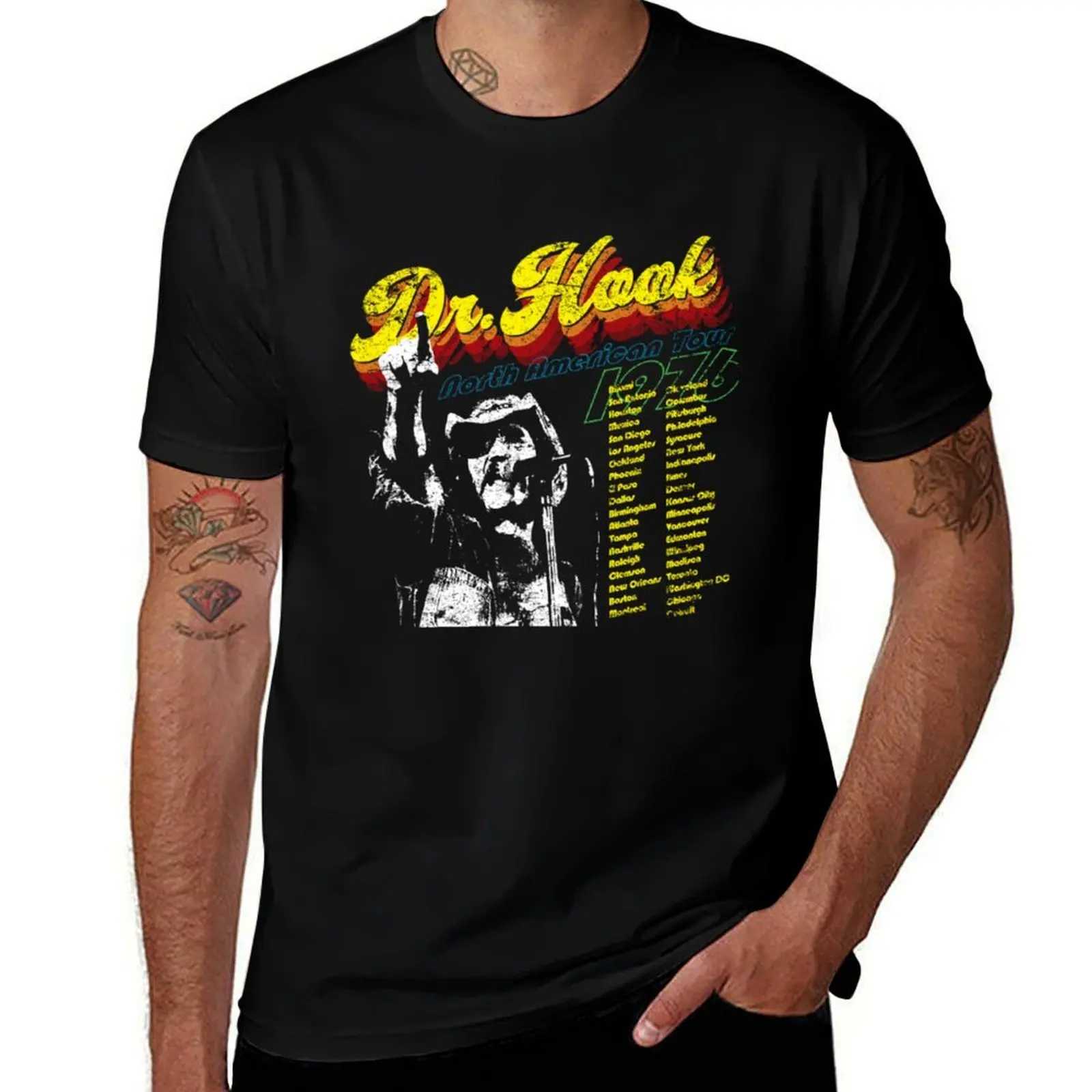 

Dr. Hook North American Tour - Dr Hook T-Shirt man t shirts cotton mens graphic t shirts T-Shirt