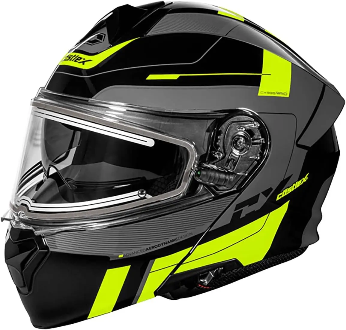 

CX935 Raid Modular Electric Snow Helmet (Gloss Hi-Vis/Charcoal - 3X-Large)