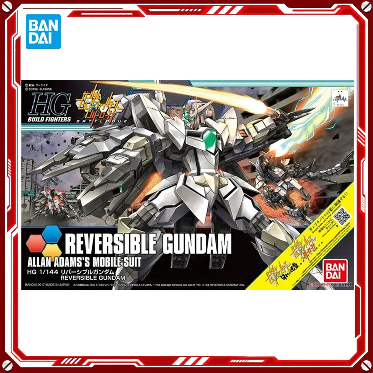 Bandai Echt Gundam Anime Model Kits Gundam Build Fighters Speelgoed HGBF 1/144 Action Figure Assembly Model Gift Kids Originele Doos
