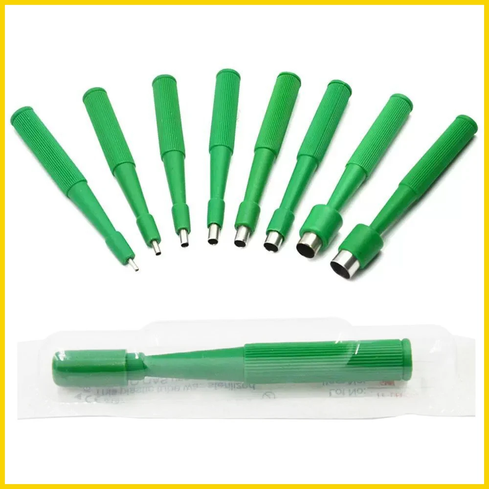 1PCS Rat Mouse Skin Pitch Small Animal Holes Dermal Punching 1.5mm-10mm Tissue Sampling Biopsy Laboratory Equipment Supplies
