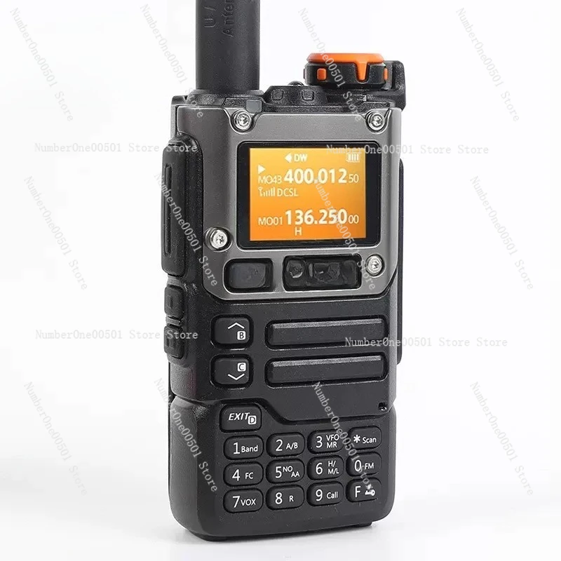 UV-K6 Handheld Radio 128CH Memory One-Key Frequency Sync Upgraded from K5 Dual-Band Walkie Talkie