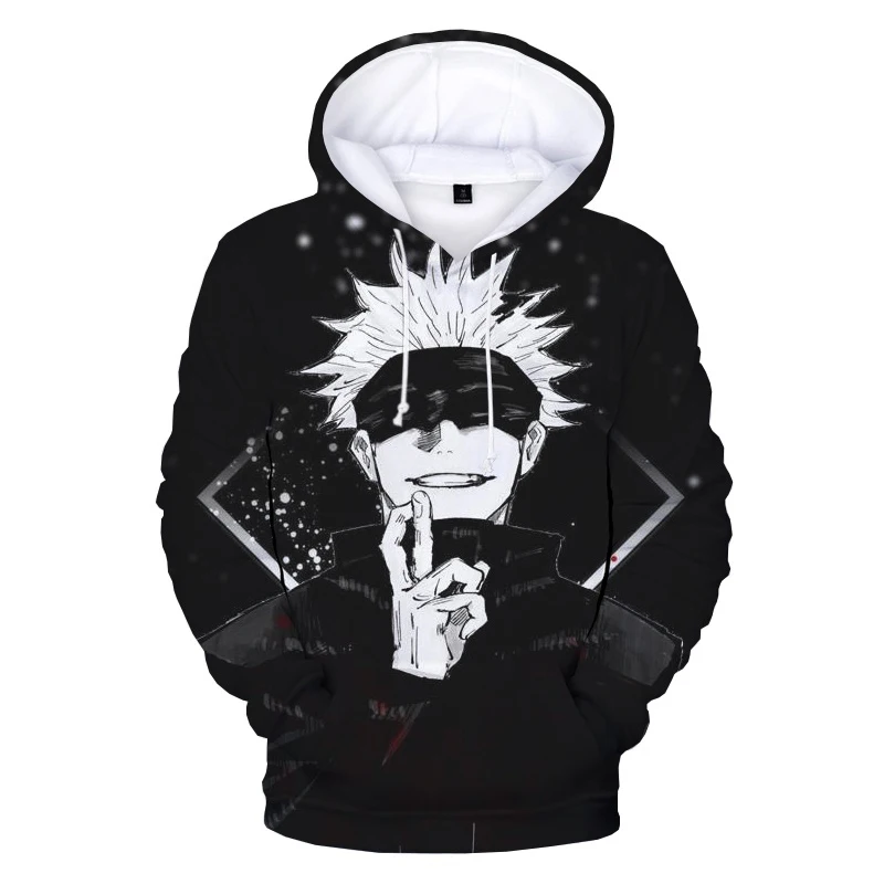 

3D Print Anime Jujutsu Kaisen Hoodies Men Sweatshirts Women Pullover Kids 2023 Fashion Streetwear Autumn Winter Clothes Tops