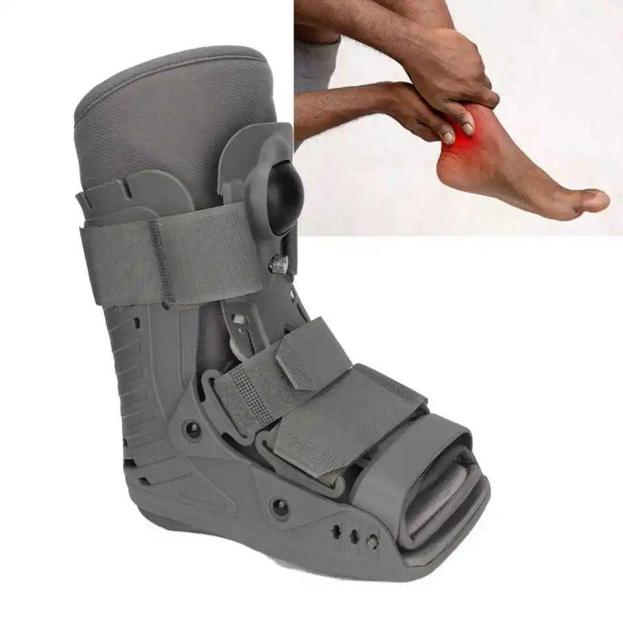 Pneumatic Walking Boot Full Shell Orthopedic Protection Short Air Walker Brace for Ankle Injuries Fractures Recovery 33-47 Size