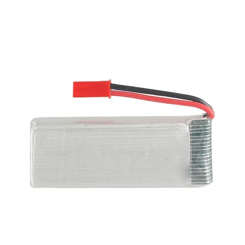 3.7V 900mah 25C 752560   Bateria Lipo wtyczka JST z ładowarką do X5 X5C X5SC X5SW 8807 8807W A6 A6W M68 części zamienne do dronów Rc