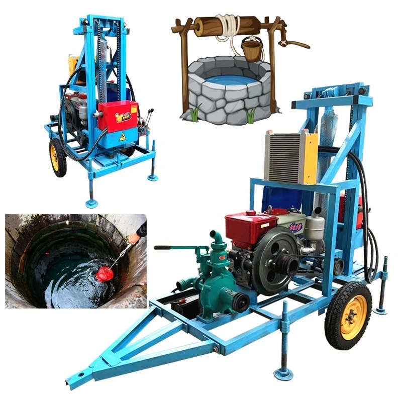 Hydraulic Water Well Drilling Machine Electric Water Well Drilling Rig Machine Price