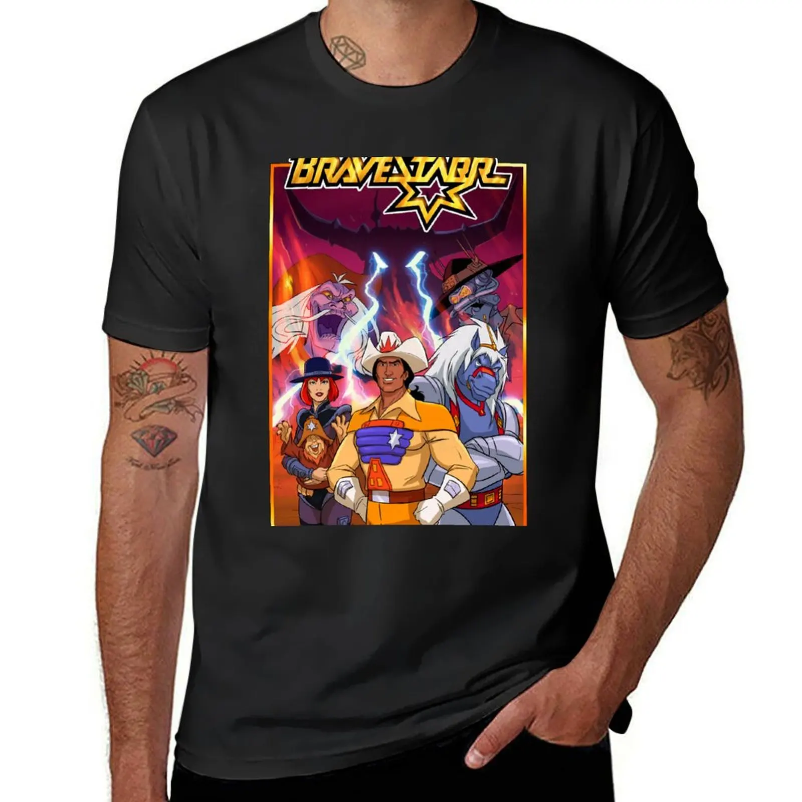 

Bravestarr still rocks! T-Shirt blacks summer tops mens graphic t-shirts anime