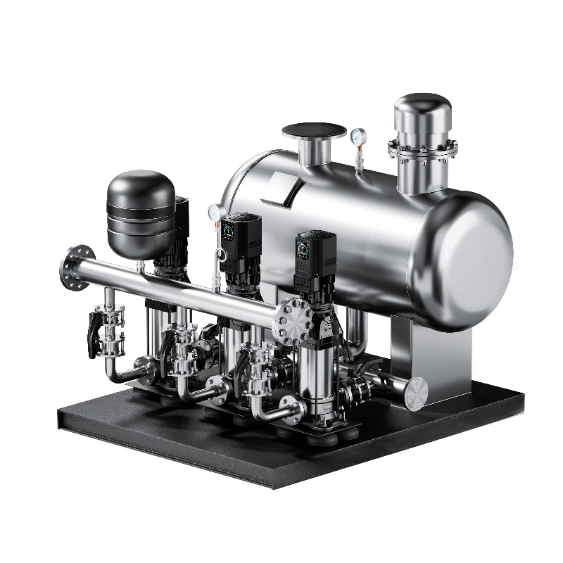 High Efficiency Variable Speed Drive Booster Pump Station 30%-70% Energy Saving Constant Pressure Water Supply System