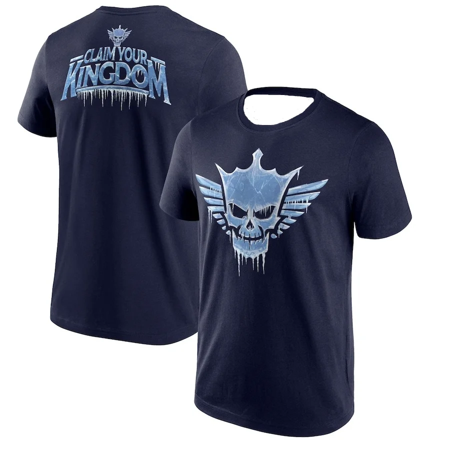 

Мужская летняя одежда WWE Cody Rhodes Claim Your Kingdom Ice футболка боевая футболка быстросохнущая впитывающая пот футболка топ мото