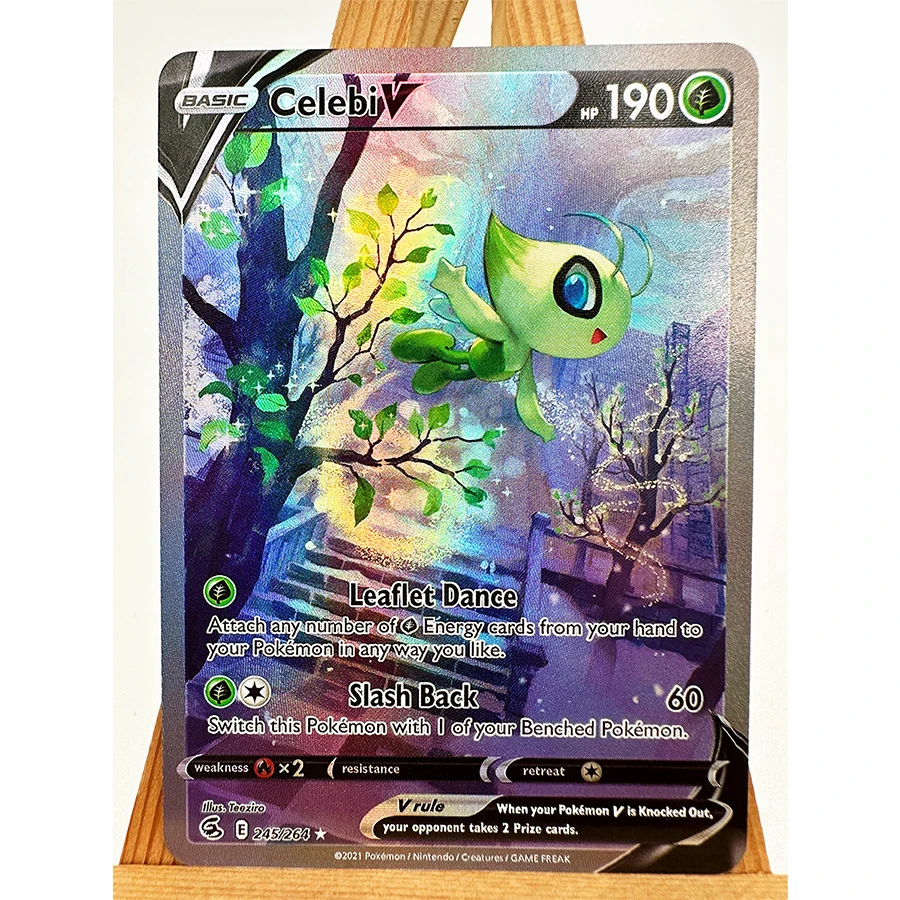 PTCG ASC Gengar Dragonite Celebi Spielzeug, Hobbys, Sammlerstücke, Spielkollektion, Anime-Karten – Detail 4