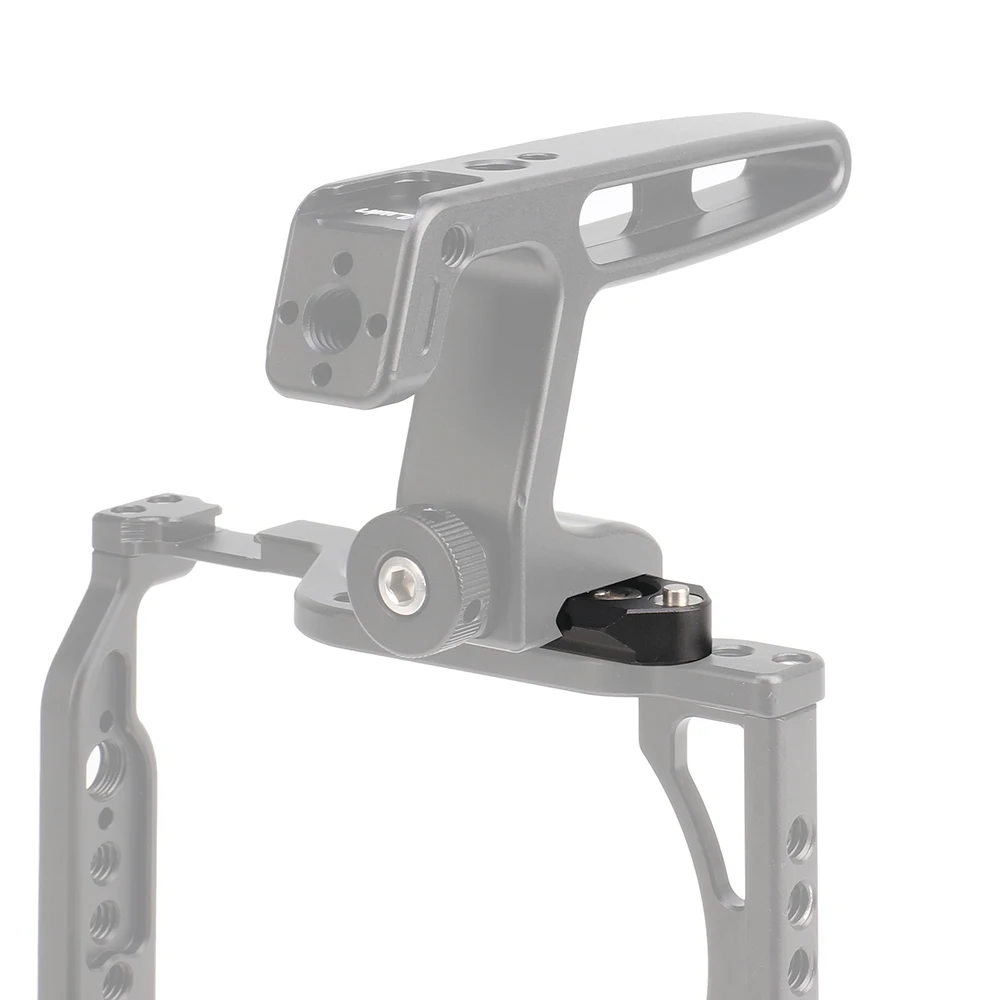 FOTGA-Transrail de sécurité à dégagement rapide, 4.9cm de long, vis 1/4 ", plaque de dégagement rapide pour appareil photo