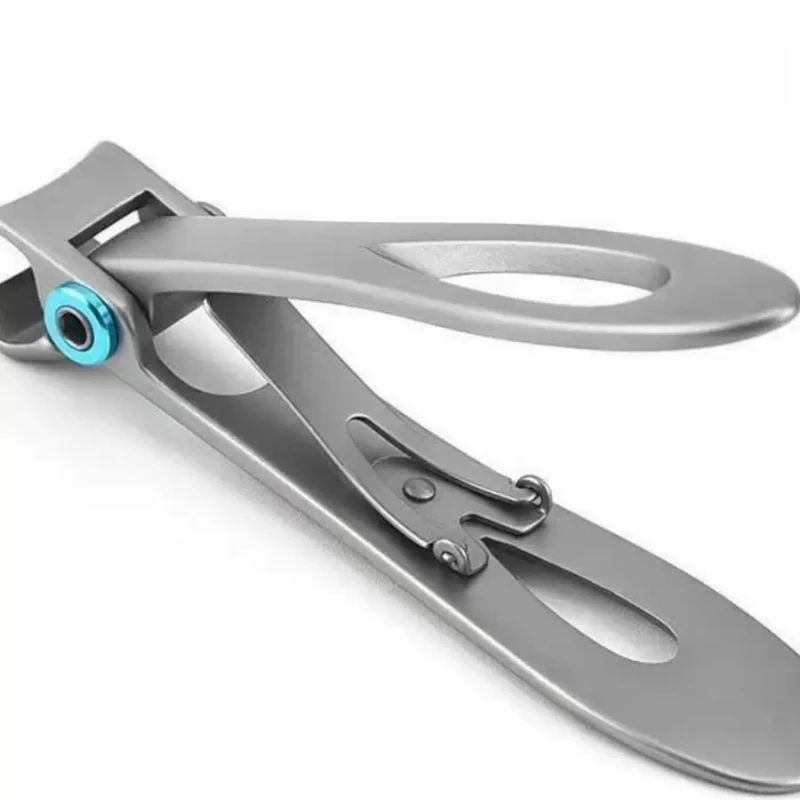 Single Large Premium Anti-splash Nail Clipper, Portable Household Nail Cutter for Manicure