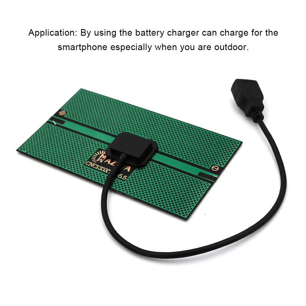 Multifunction Portable Solar Panel USB Solar Charger Power Bank Outdoor Camping Emergency Battery Mobile Phone Charging Panel