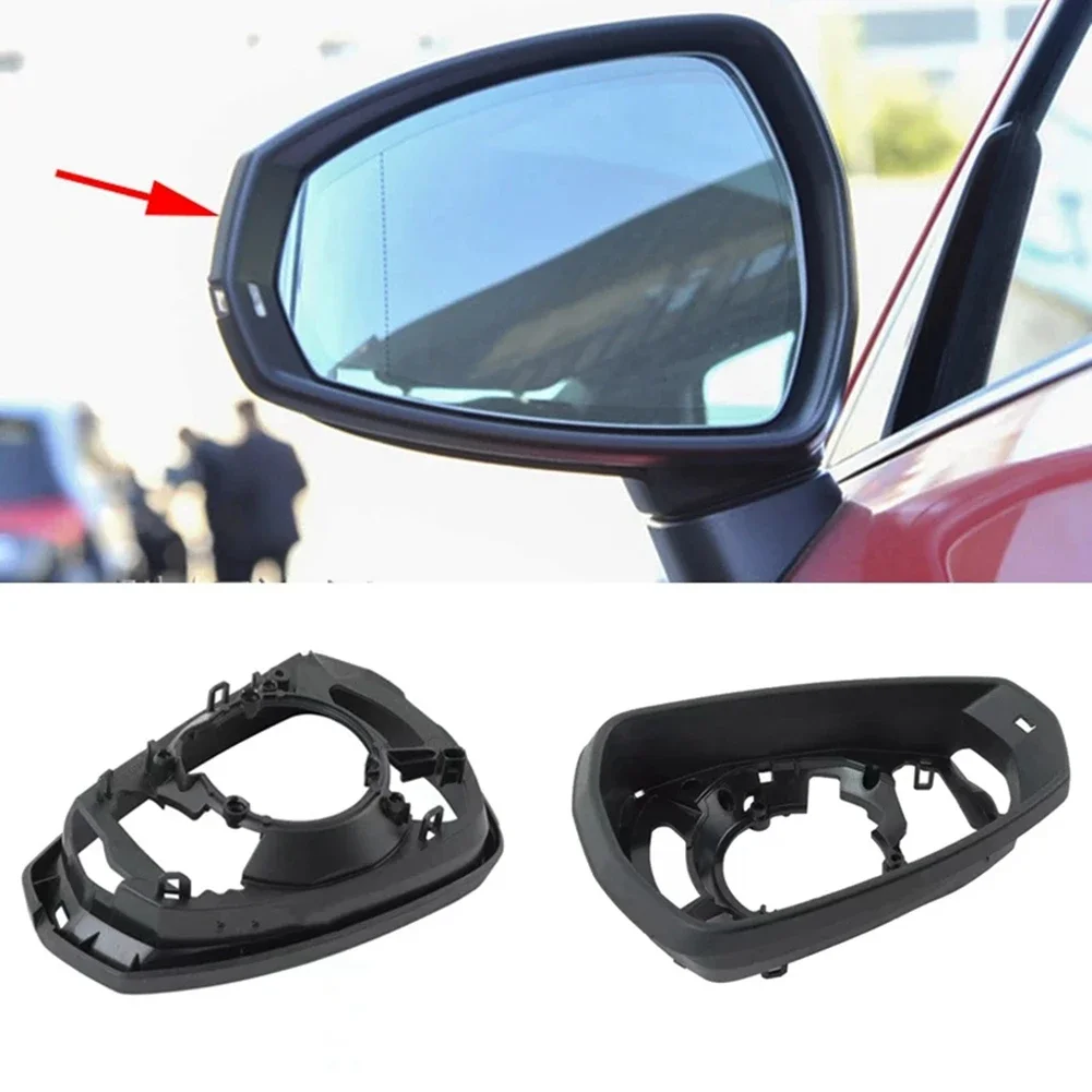 Car Side Mirror Frame Holder Trim LH RH For Audi A3 S3 8V 2013-2020 Housing Glass Surround Replace 2014-2019