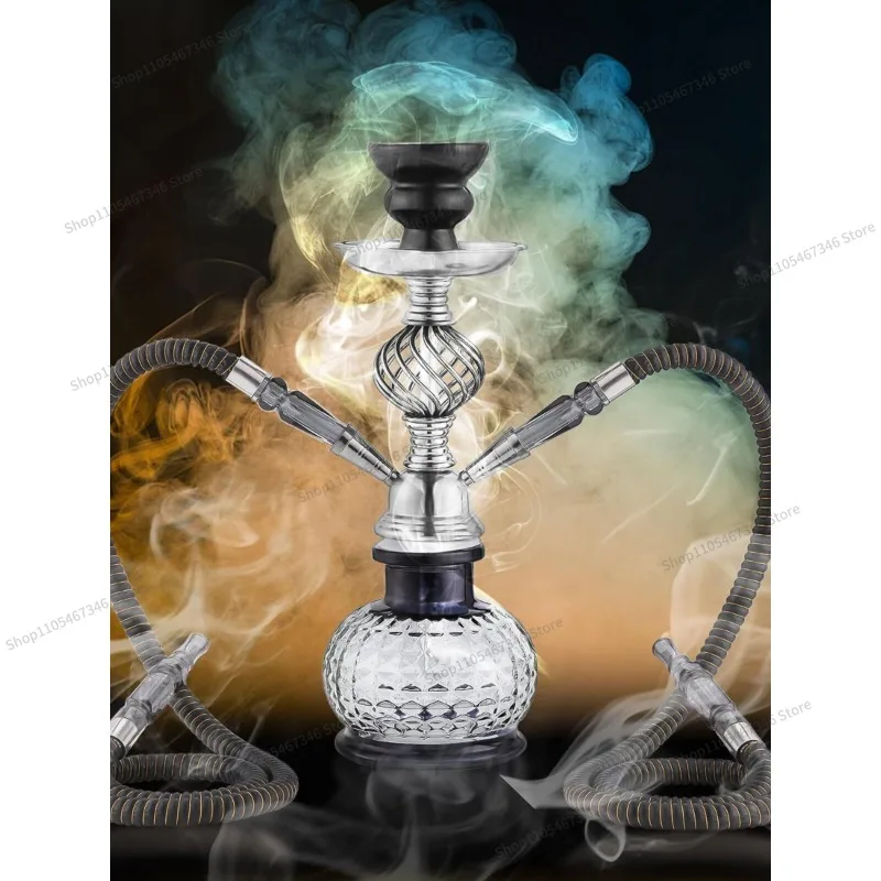 For  Full Set of Classic Black Double Quadruple Smoking Pot