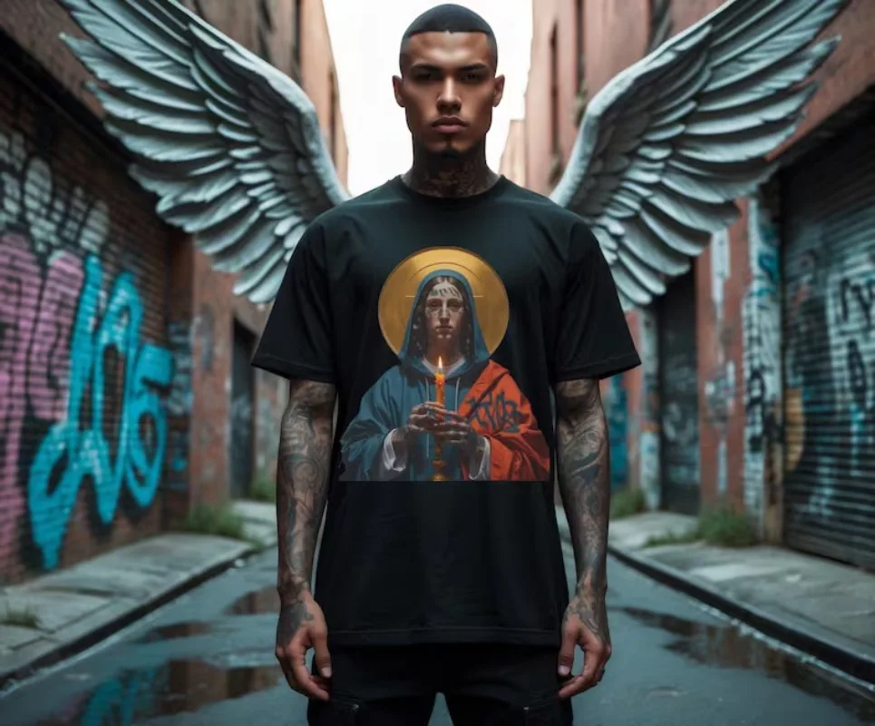 

Летняя хитовая модель: уникальная хлопковая футболка с коротким рукавом и художественным принтом, модная повседневная спортивная одежда для взрослых и детей