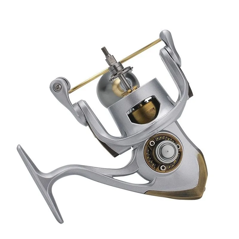 

All-metal spinning wheel, large braking force, sea fishing iron plate