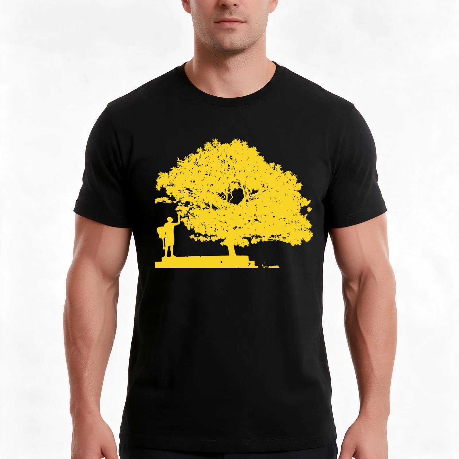 Jack Johnson T-Shirt, Summer Casual Cotton Tee, Oversized Streetwear Tops, Vintage Graphic Print, Loose Fit Short Sleeve