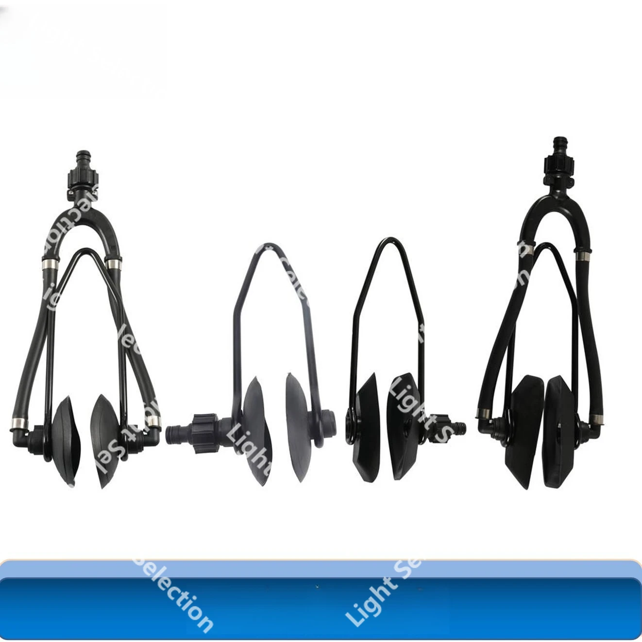 

Cleaner flushing support frame earmuffs hanging machine washer clip double tube