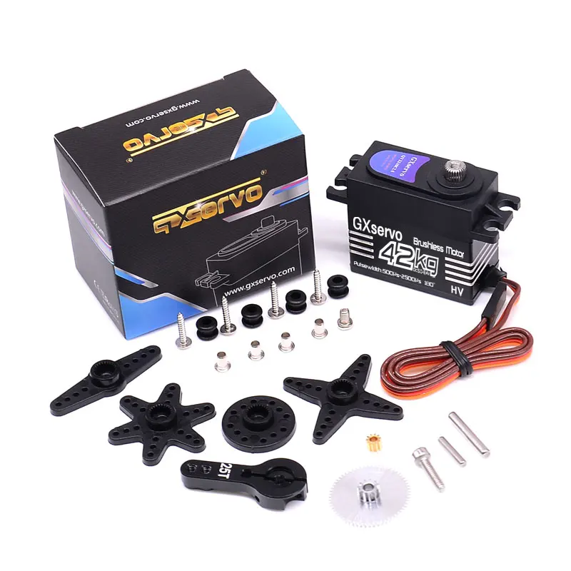 GXservo Rc car Brushless digital servo 42kg Waterproof High torque Remote Trol Car For Parts Robotic DIY Boat 1/8 1/10 Scale