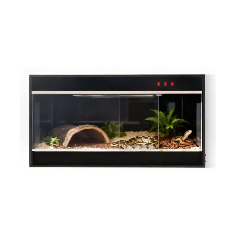 30 Gallon Horizontal PVC Leopard Gecko Breeding Box with Insulated Front Door Easy to Clean Reptile Terrarium for Sale