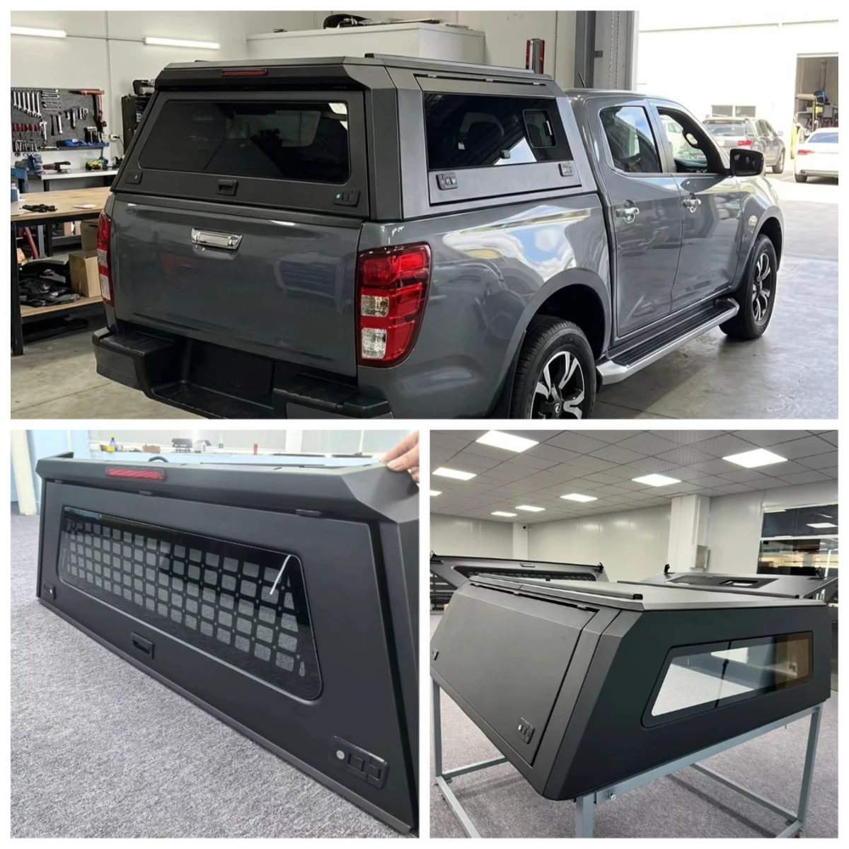 

Высококачественный OEM/ODM водонепроницаемый алюминиевый топпер (кунг) 4x4 для пикапа Isuzu DMAX