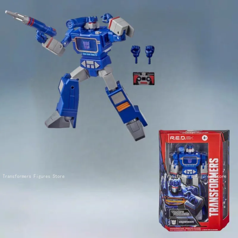 Original brandneuer Transformator R.E.D. Verbesserter Design-Roboter G1 Optimus Prime Megatron Soundwave Collection Spielzeug Freizeitgeschenke