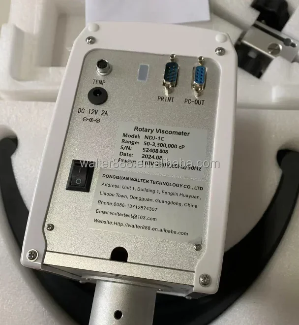 Továrna NDJ-1C rotational brookfield viscometer / viscosimeter testování měřici zařízení