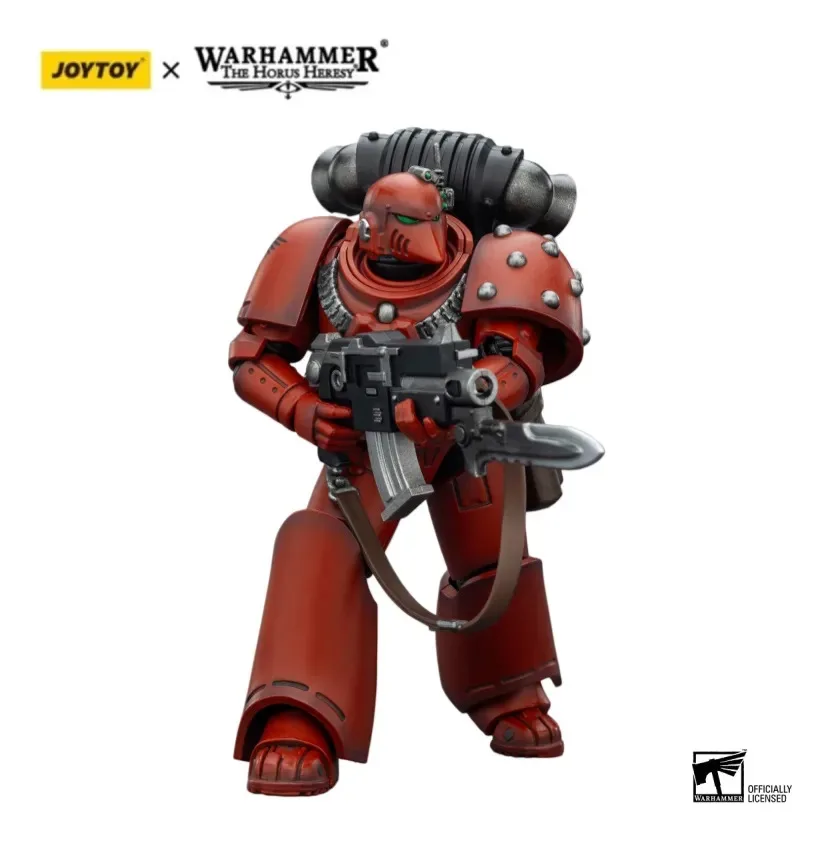 

Фигурка JOYTOY Warhammer 40000/40k The Horus Heresy Blood Angels MKVI Tactical Legionary, коллекционная модель для декора