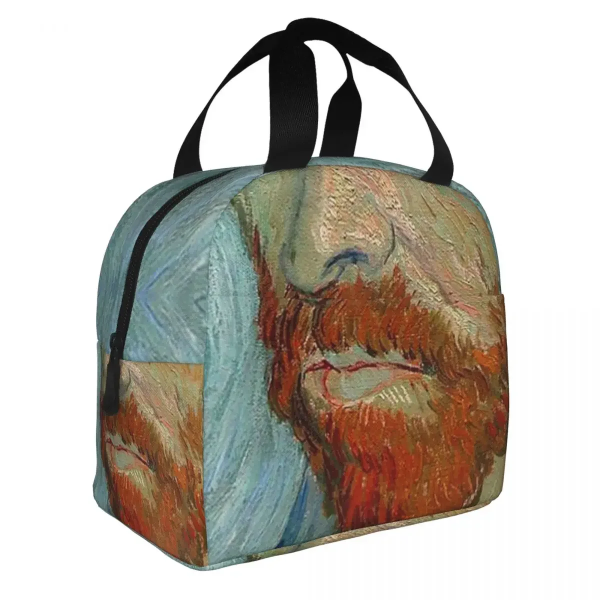 Sac à lunch isotherme Van Gogh pour hommes et femmes, grand fourre-tout, art, peinture de fleurs de Vincent, boîte à lunch de travail en plein air, sac isotherme réutilisable