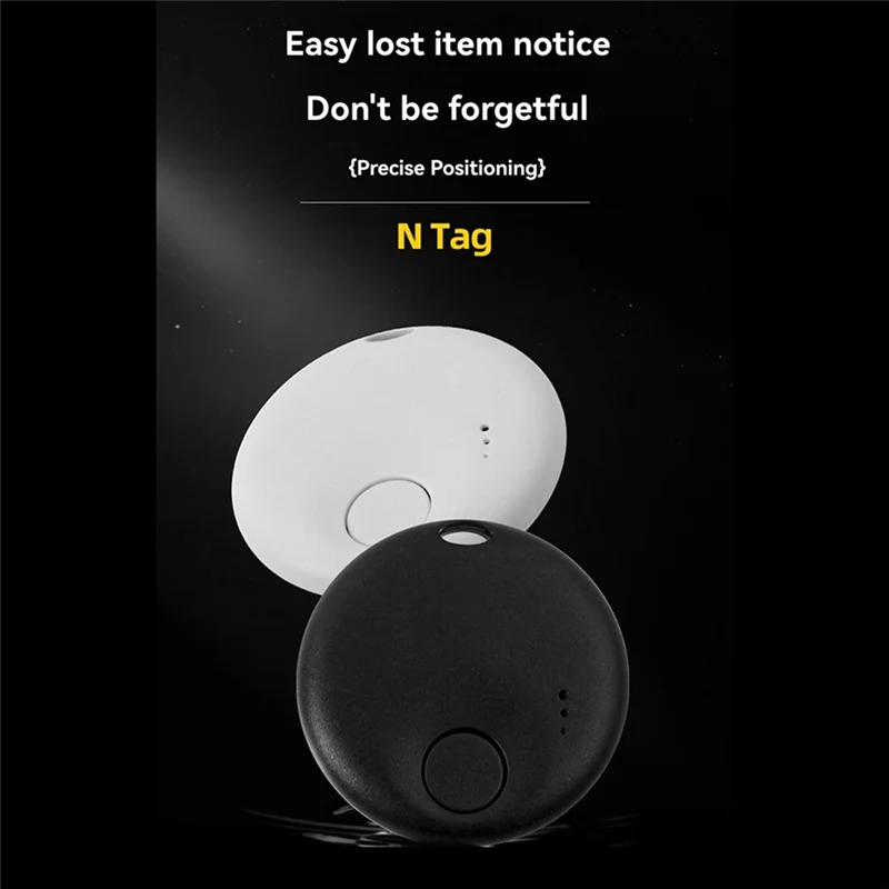 A55T Bluetooth GPS Tracker N Tag Anti-Lost Locator mit globaler Positionierung für Find My APP für Schlüssel-Gepäck-Rucksack