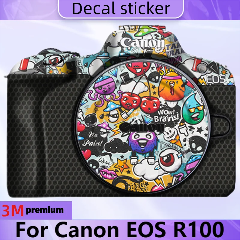 

For Canon EOS R100 Camera Body Sticker Protective Skin Decal Vinyl Wrap Film Anti-Scratch Protector Coat