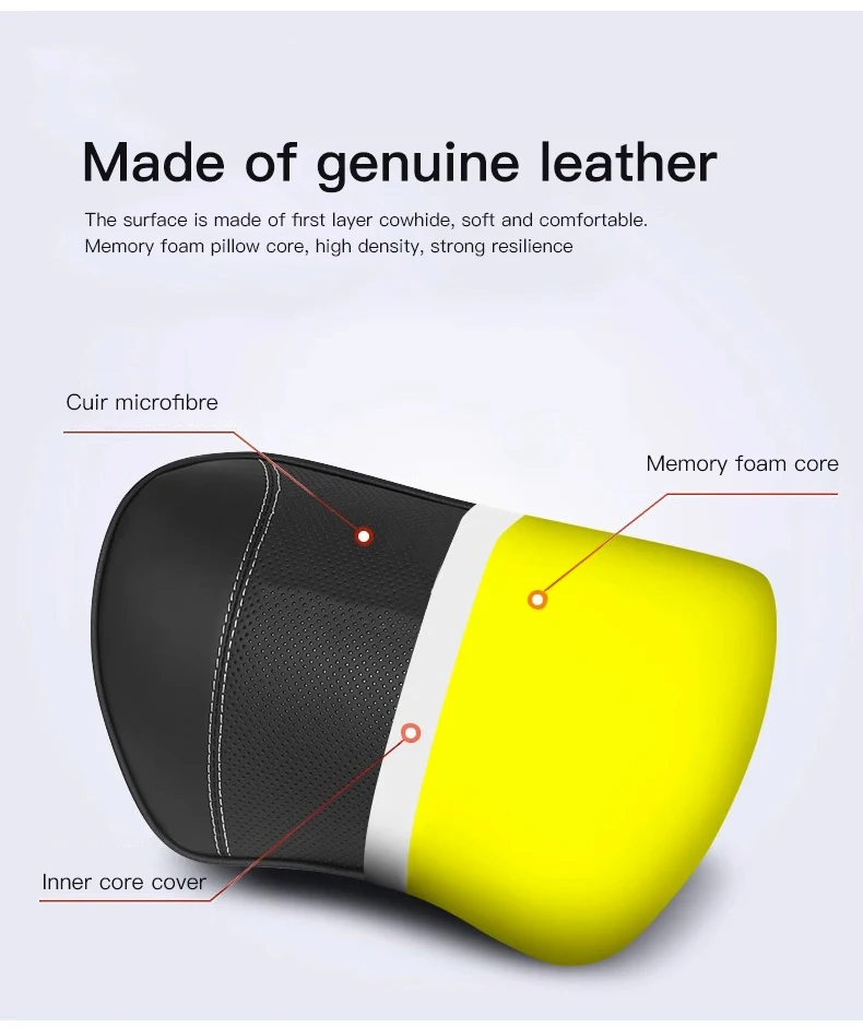 Car Headrest Lumbar Support For Lexus RX330 IS250 Ct200h ES300h RX350 IS300h NX300h Neck Pillow Lumbar Cushion Car Accessories ﻿