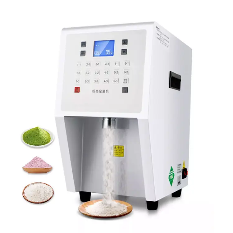 Easy-to-Clean Milk Protein Tea Powder Coffee Grounds Filler Small Powder Quantitative Filling Machine