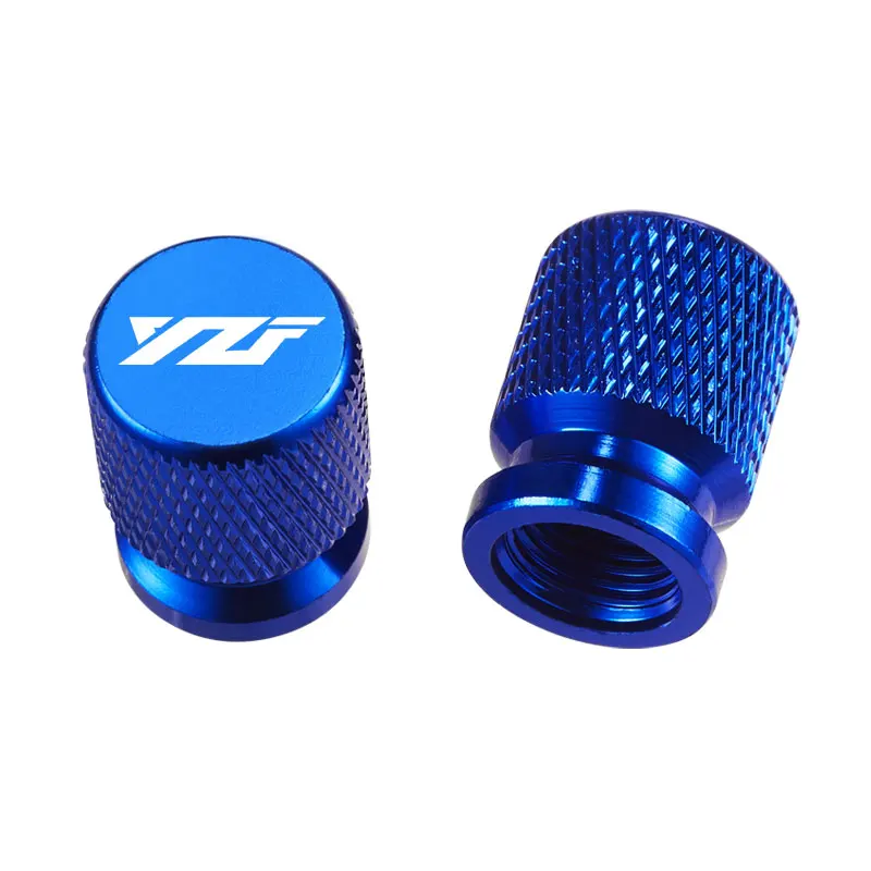 دراجة نارية CNC الألومنيوم الإطارات صمام منفذ الهواء الجذعية غطاء قبعات لياماها YZF R1 R1M R3 R25 R6 R125 600R 750R YZFR25 YZFR6 YZFR3 #2