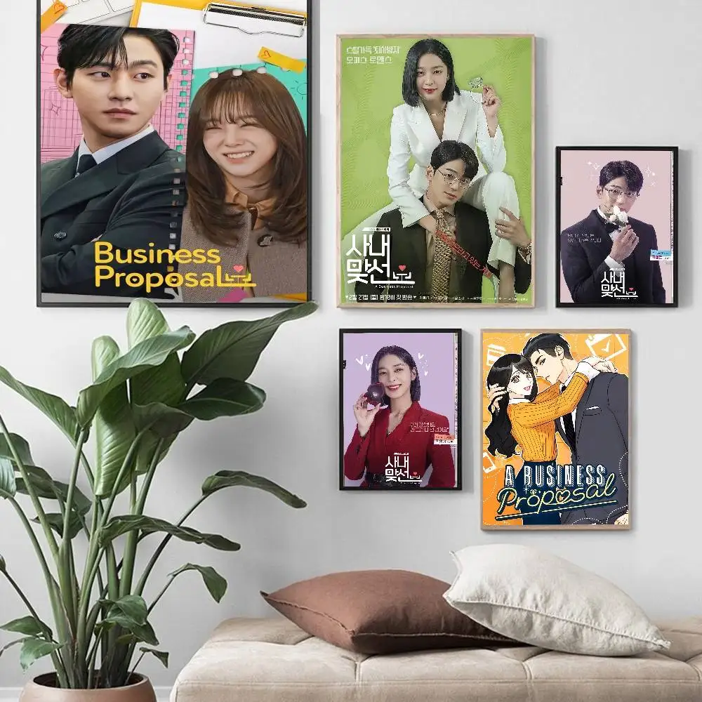 

Business Proposal Poster Good Quality Prints and Posters Vintage Room Bar Cafe Decor Home Decor