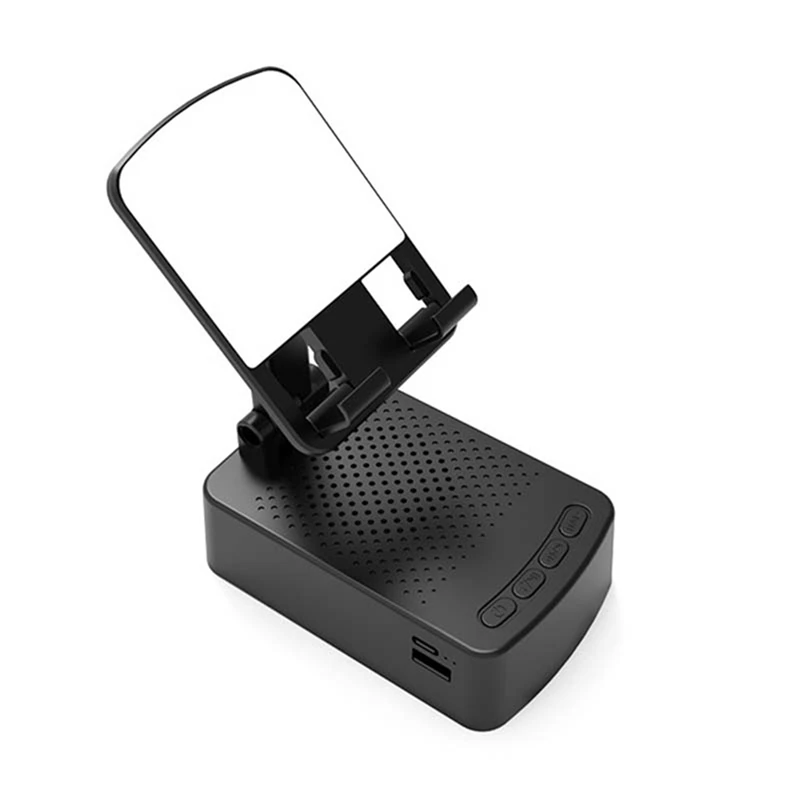 حامل هاتف بلوتوث المتكلم ، السرير ، عدم الانزلاق ، الشحن المحمولة ، حامل هاتف المحمول لمشاهدة الأعمال الدرامية ، دائم ، سهلة التركيب