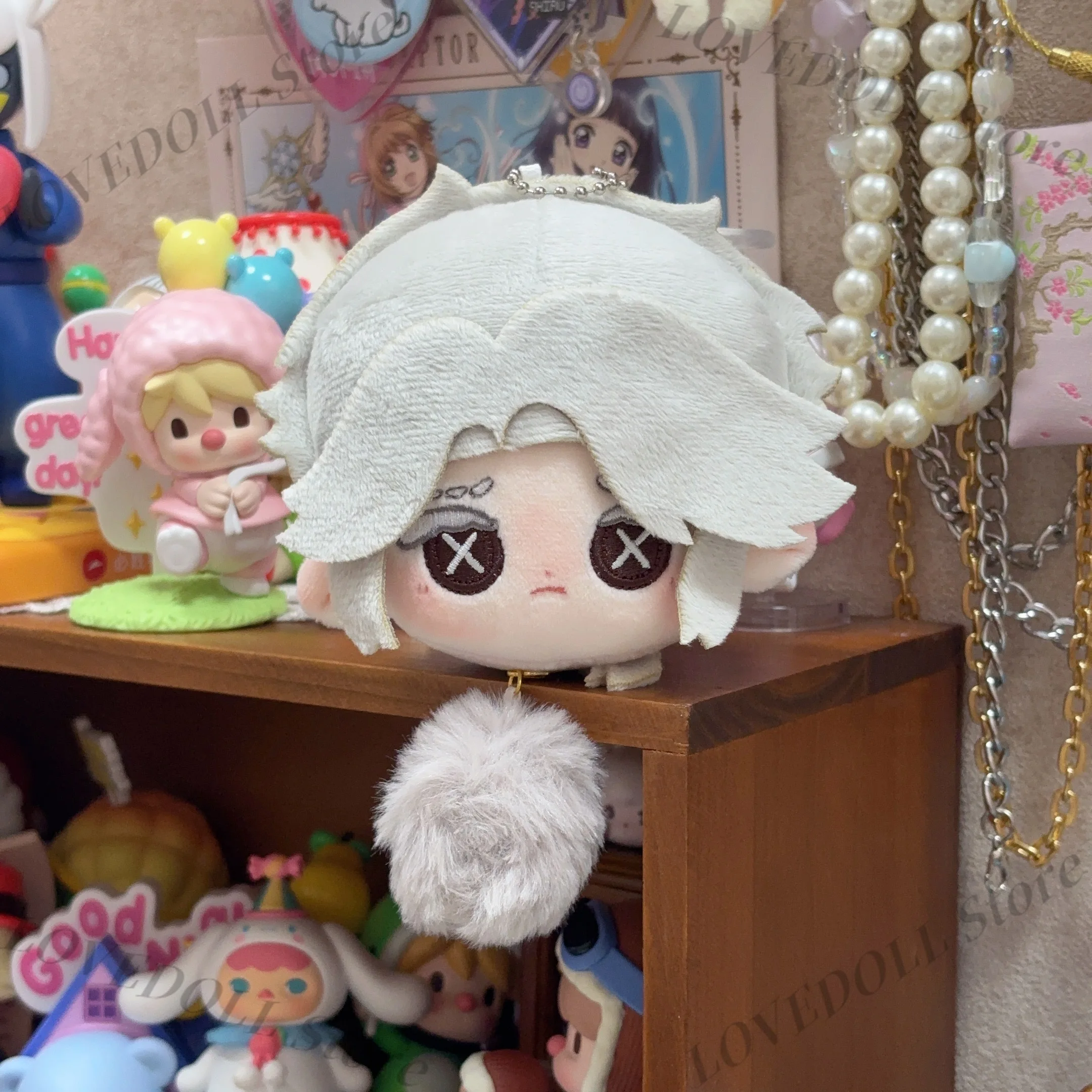 

Identity Ⅴ Frederick Kreiburg Series Composer 10CM Game Cotton Doll Plush Starfish Body Dolls Pendant Game Toys Halloween Gift