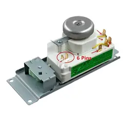 1pcs microwave oven accessories insert switch timer microwave oven timer 6 PINS WLD35-1/S WLD35-2/S good working