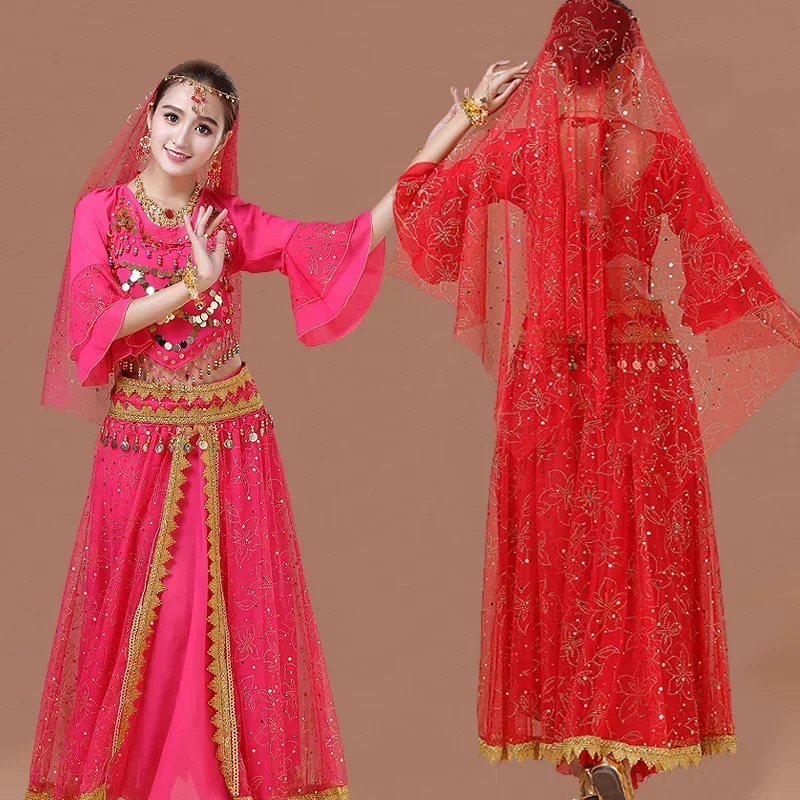 

Belly Dance Suit Oriental Indian Dancing Costume High Quality Belly Dance Costuem Set Women